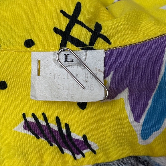 JAMS World Original Hawaiian Shirt Tiki USA Cotton Made in Hawaii, USA RARE - Picture 8 of 10